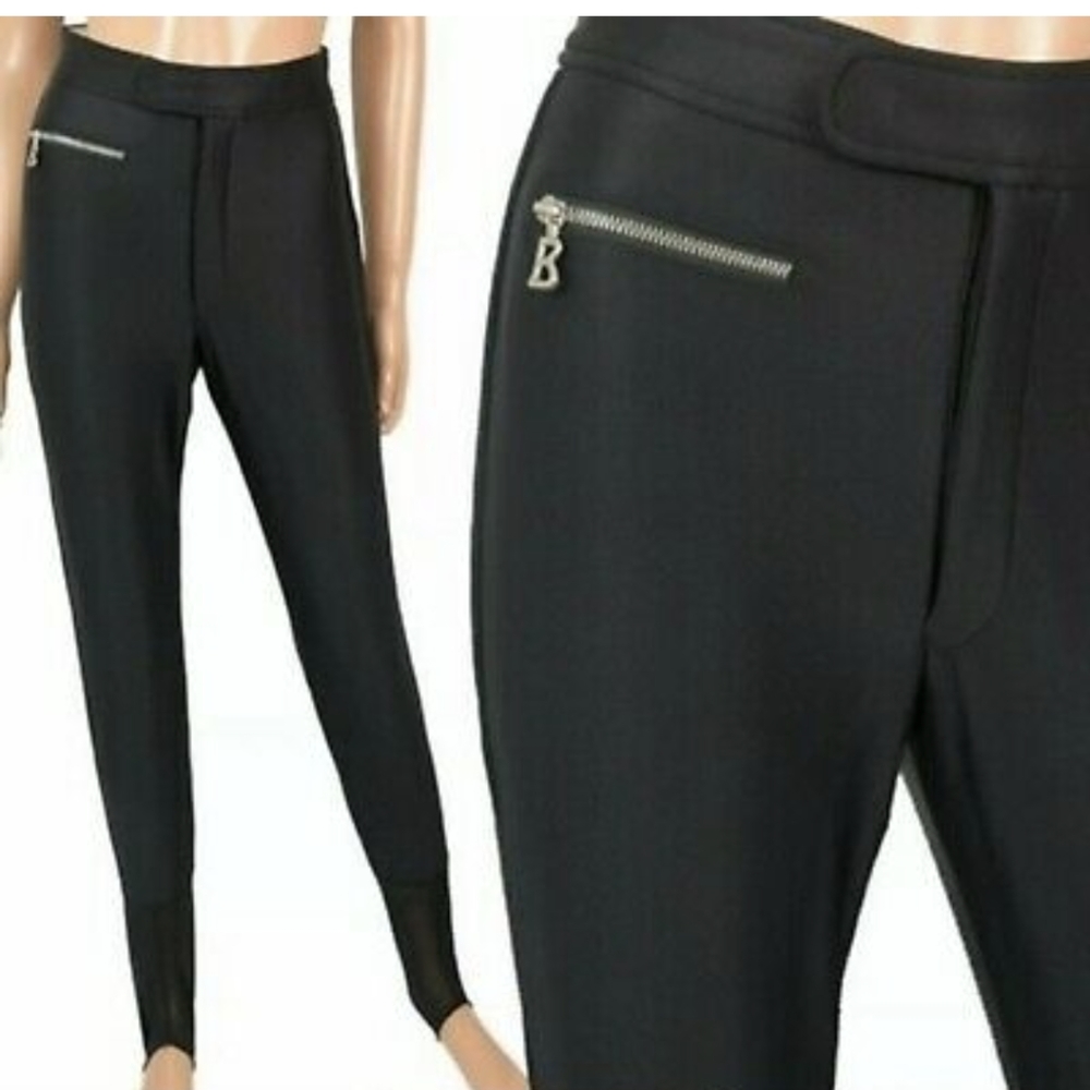 Bogner Donna skinny retro ski pants with stirrups